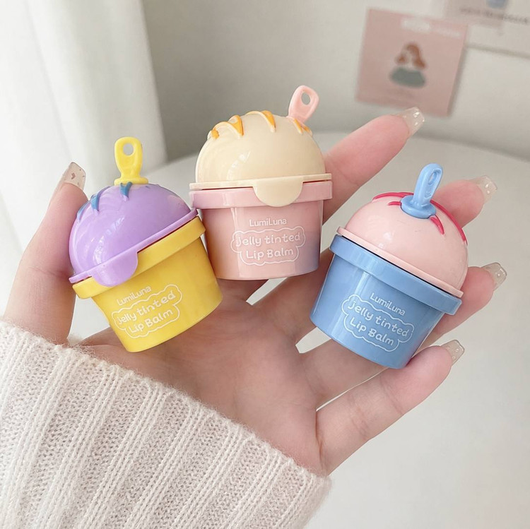 🍧💖 لیپ بالم ژلهای رنگی بستنی 💖🍧