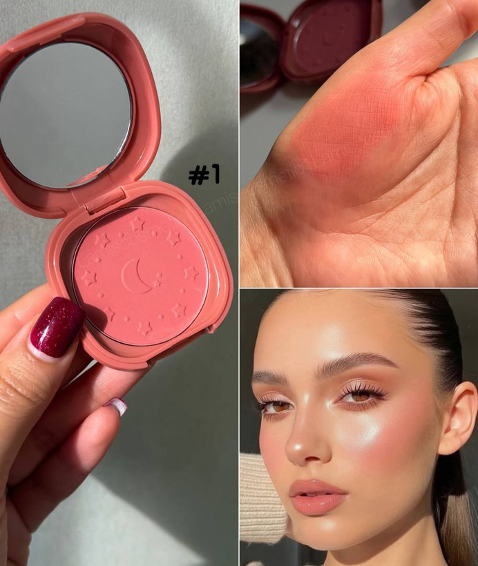 رژ گونه بسیار سبک پینترستی آرتاسکین ماه و ستاره